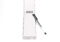 Custom Printed Spiral Bound Notebooks / Personalized Stationery Notepads And Pens