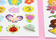 Children Popular Kids Sticker Printing Cartoon Colorful Offset Printing
