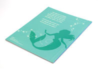 Hardback Childrens Book Printing , Mermaid Comic Book Printing Glued Binding