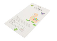 Plant Custom Kids Sticker Printing , Puffy Animal Stickers Printed Blister Packaging