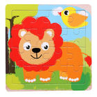 Plain Animal Custom Cardboard Jigsaw Puzzles  Die Cut Paper Kids Educational