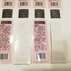 Package Printed Self Adhesive Labels Custom Cosmetic Sticker Thermal Paper In Roll