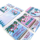Christmas Custom Printed Notebooks Rectangle Shape Listpad 80gsm Inner Paper