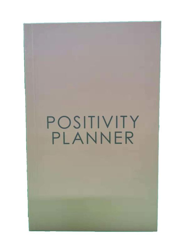 Promotion Journals Custom Printed Notebooks Printing Gluing Positivity Planner