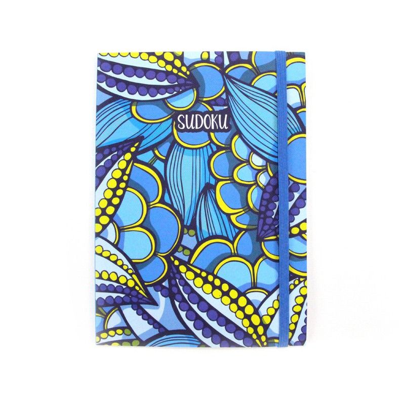 Soft Cover Children'S Sudoku Books , Custom Blank Journals With Elastic