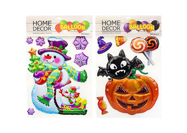 Pumpkin Kids Sticker Printing , Custom Embossed Stickers Home Decoration