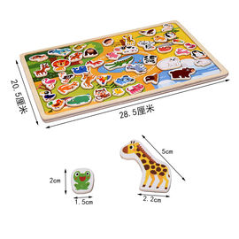 Picture Print Jigsaw Puzzle ,  Waterproof  Cardboard Custom Childrens Puzzles Maker