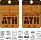 Personalized custom Printable Luggage Tags for baggage printing service