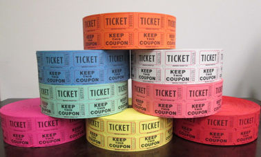 Wedding	Printed Thermal Tickets Design And Printing White Board Kraft Paper