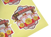 Custom Packaging Printing Labels / Paper Adhesive Label , Adhesive Logo Stickers