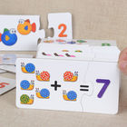 Mathematics Custom Number Jigsaw Puzzles Double Printing Service OEM Design