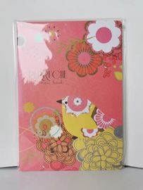 Laminated 4C Custom Hardcover Notebook Sewing Binding With A Paper Strip Seal