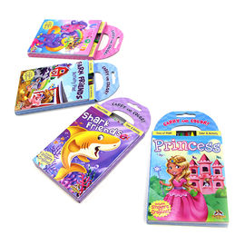 OEM Design Childrens Colouring Books Activity Pad Eco Friendly Materials