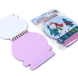 Notebook Printing For Christmas, Special Shape of a Unicorn, Spiral Bound，Children's Listpad