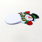 Kids Mini Shape 30sheets Cartoon Notepad Custom Shape Full Color Printing snowman notepad