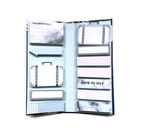 Oem Sticky Note Tabs Hard Cover Printing 1.5mm Recycled Notebooks