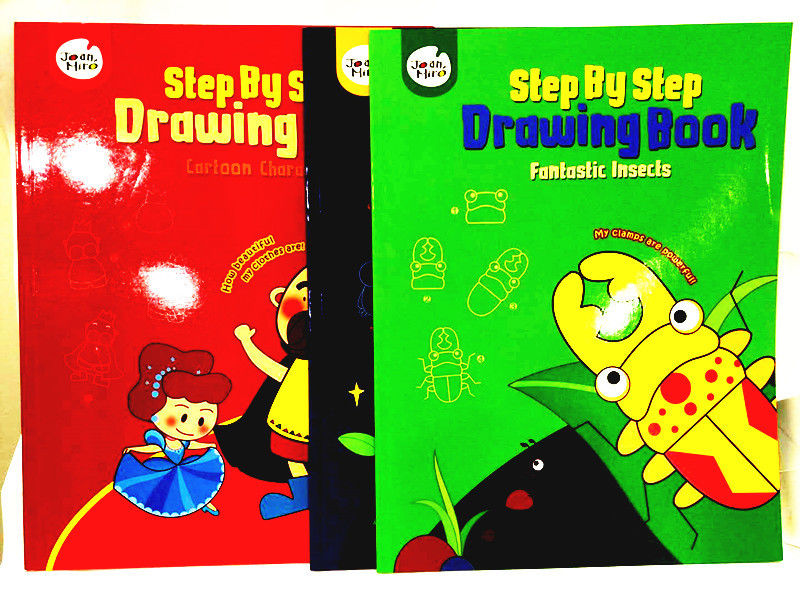 Drawing Children's Board Book Printing On Demand Film Lamination Embossing