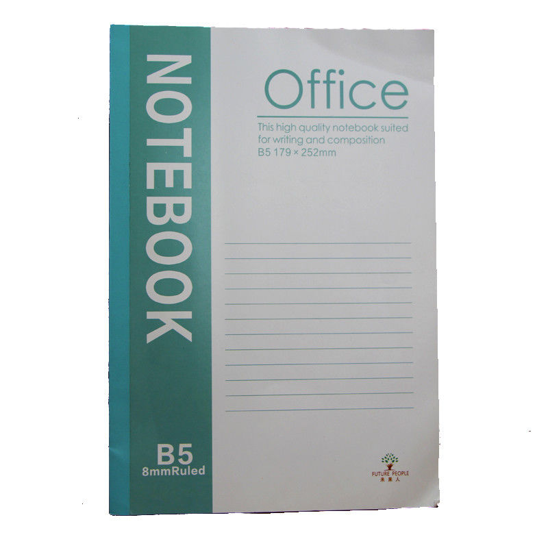 Office School Thick Paper Sofecover Custom Printed Notebooks Bound Journal 60 Sheets