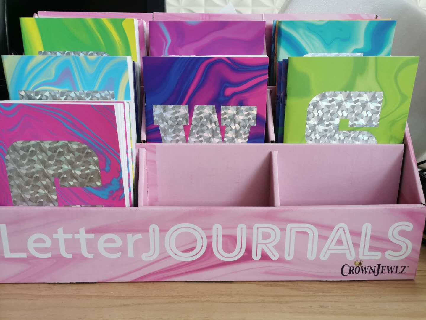 Saddle Binding Colorful Letter Custom Journal Printing For Children And